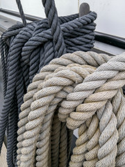 Fototapeta premium Super close up of a thick rope