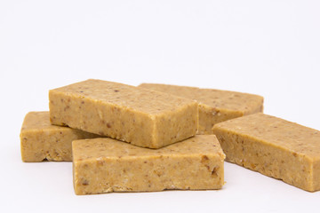 Pacoquinha. Brazilian traditional peanut candy