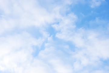 blue sky clouds background. conceptual backdrop