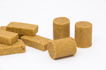 Pacoquinha. Brazilian traditional peanut candy