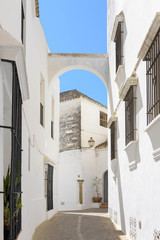 Arcos de la Frontera. Typical white village of Spain in the province of Cadiz, in Andalusia