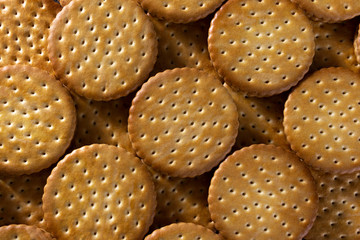Stunning Round sweet cookies filled with tasty chocolate cream