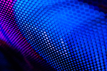 CloseUp LED blurred screen. LED soft focus background. abstract background ideal for design.