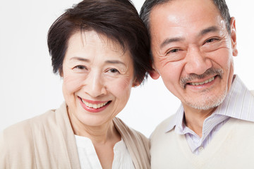 シニア夫婦ポートレート