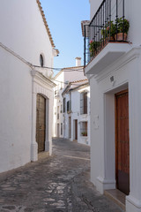 Grazalema. Typical white village of Spain in the province of Cadiz in Andalusia, Spain