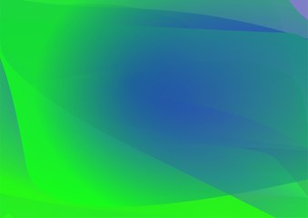 abstract colorful geometric shapes background in fluid curves composition