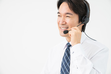 オペレーター　ミドル男性