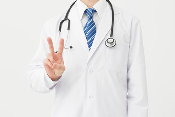 医療　医師　顔無し