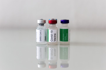 Coronavirus Vaccine Bottle 