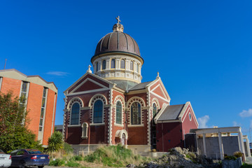 Fototapeta na wymiar Historic St Mary's Basilica 1905 in Invercargill, South island, New Zealand