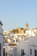 Vejer de la Frontera. Typical white village of Spain in the province of Cadiz in Andalusia, Spain