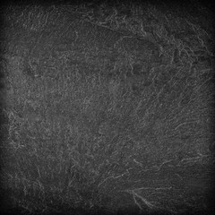Dark grey black slate background or texture.