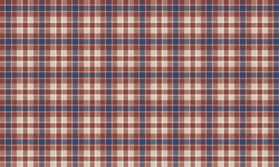 patriotic plaid fabric pattern