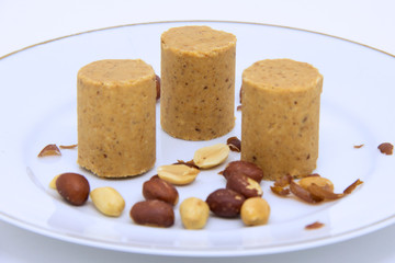 Pacoquinha. Brazilian traditional peanut candy.