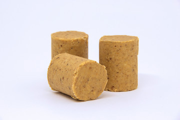 Pacoquinha. Brazilian traditional peanut candy.