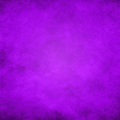 Dark purple grunge paper texture background with darkened edges and glowing center.