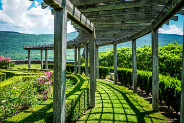 Wooden Terrace by Garden