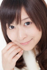 Obraz premium 女性ポートレート