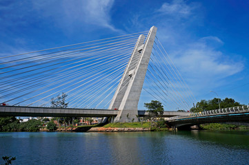 Cable-stayed bridge, Rio de Janeiro