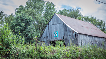 old barn in the field © Jolyn