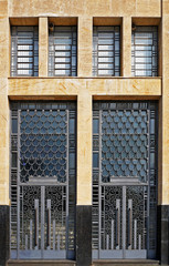 Art Deco gates, downtown Rio