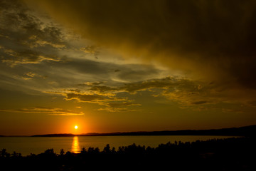 Atardecer en la Manzanilla