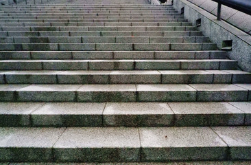 Stone stair steps_石階段、建築階段