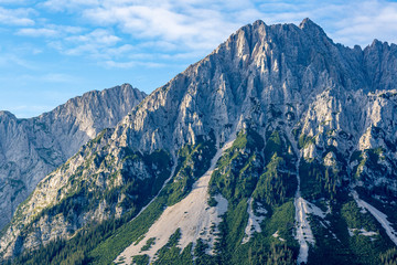 Fototapeta na wymiar wilder kaiser mountains in Tyrol 