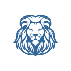 Lion logo design vector, Lion logo template, illustration