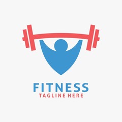 Fitness gym logo design