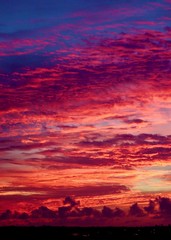 Obraz premium 石垣島の朝焼け。