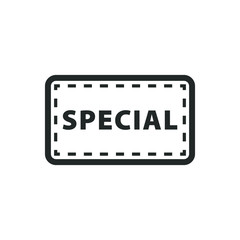 Special sign icon