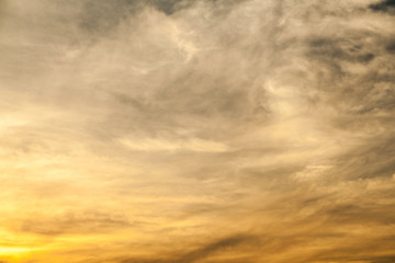 Fototapeta premium Sunset cloudy sky texture background