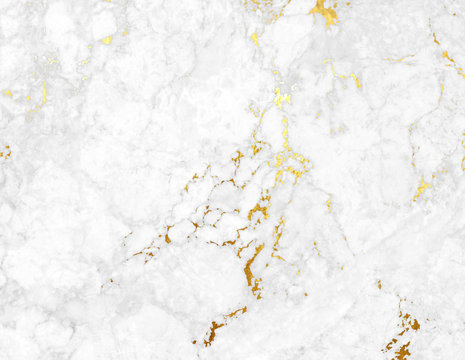 Marble with golden texture wall background © photodeedooo
