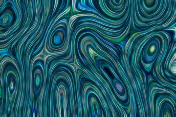 Abstract multi-colored curly background
