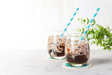 クラッシュコーヒーゼリー