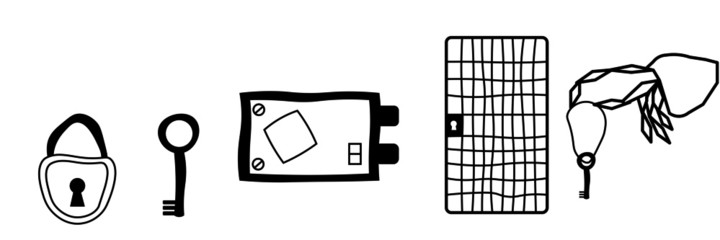 set of detention tools