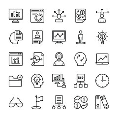 Bi Line Icons Pack
