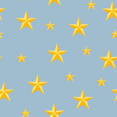 simple stars pattern background vector illustration cartoon flat design