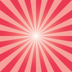 Red sunbeam recto background sunburst backdrop. Desire red rectangular background. Sunbeam recto background design for various purposes.