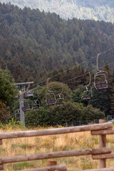 The chairlift is a particular type of ski lift, very similar