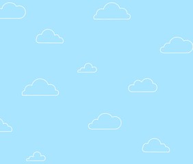 weather icon set clouds illustration 