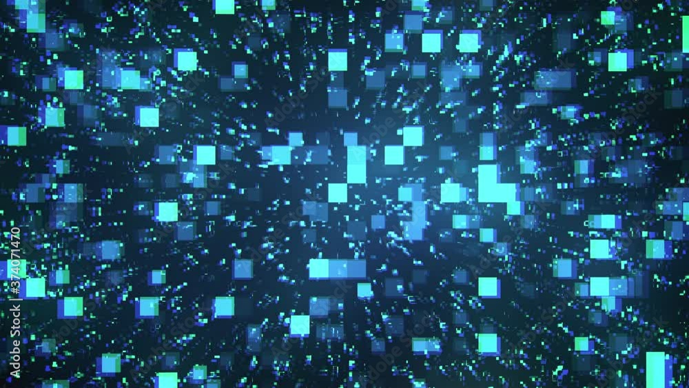 Poster 3d rendering of technology and data processing. computer generated modern information backdrop