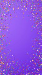 Obraz premium Festive astonishing confetti. Celebration stars. R