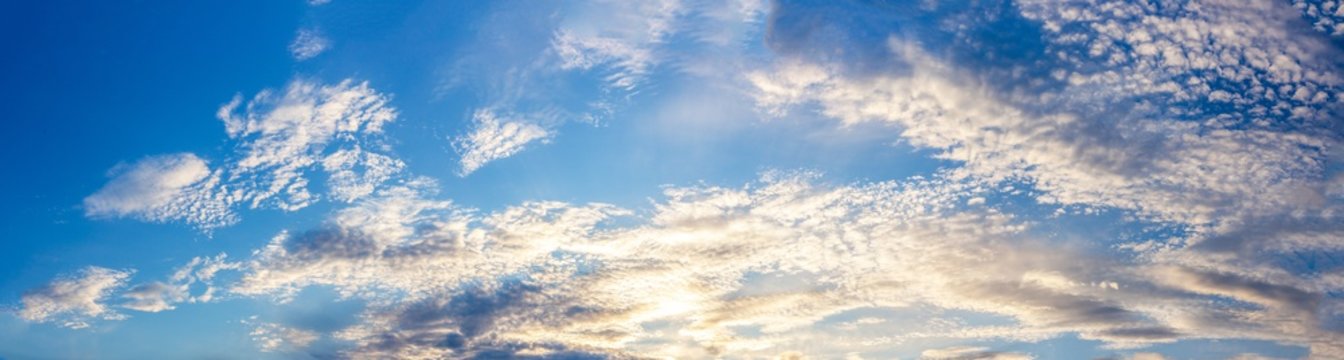 blue sky with clouds © VetalStock