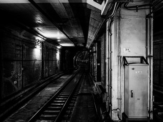 地下鉄のトンネル