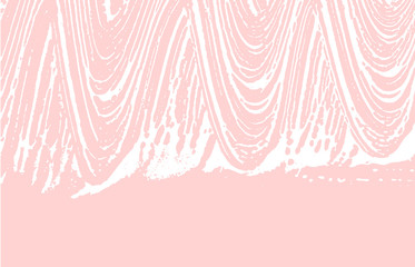 Grunge texture. Distress pink rough trace. Fresh b