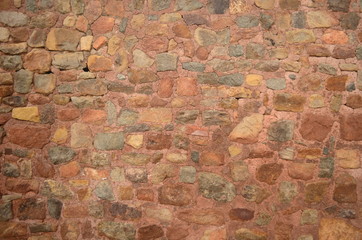 Wall of an old fort