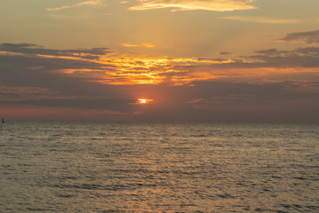 Sun set