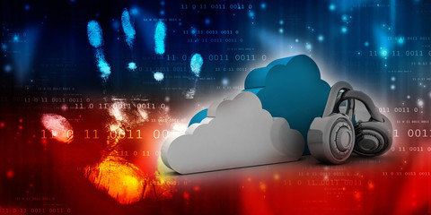 3d rendering Cloud computing, security
